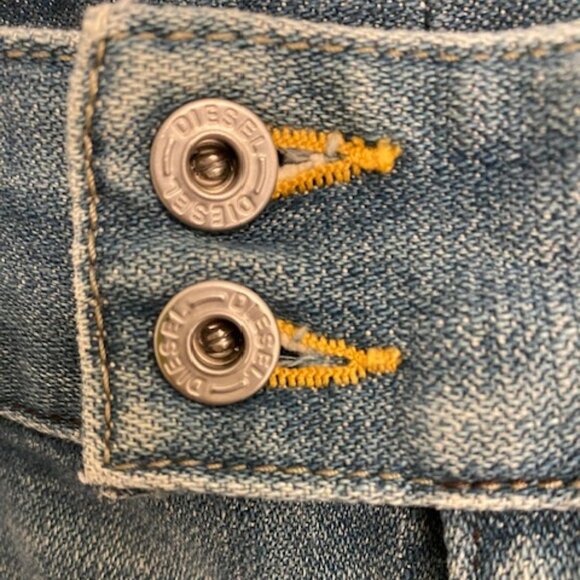 Diesel Industry Women Low Rise Slim Leg Jeans Size 29 - Picture 4 of 10